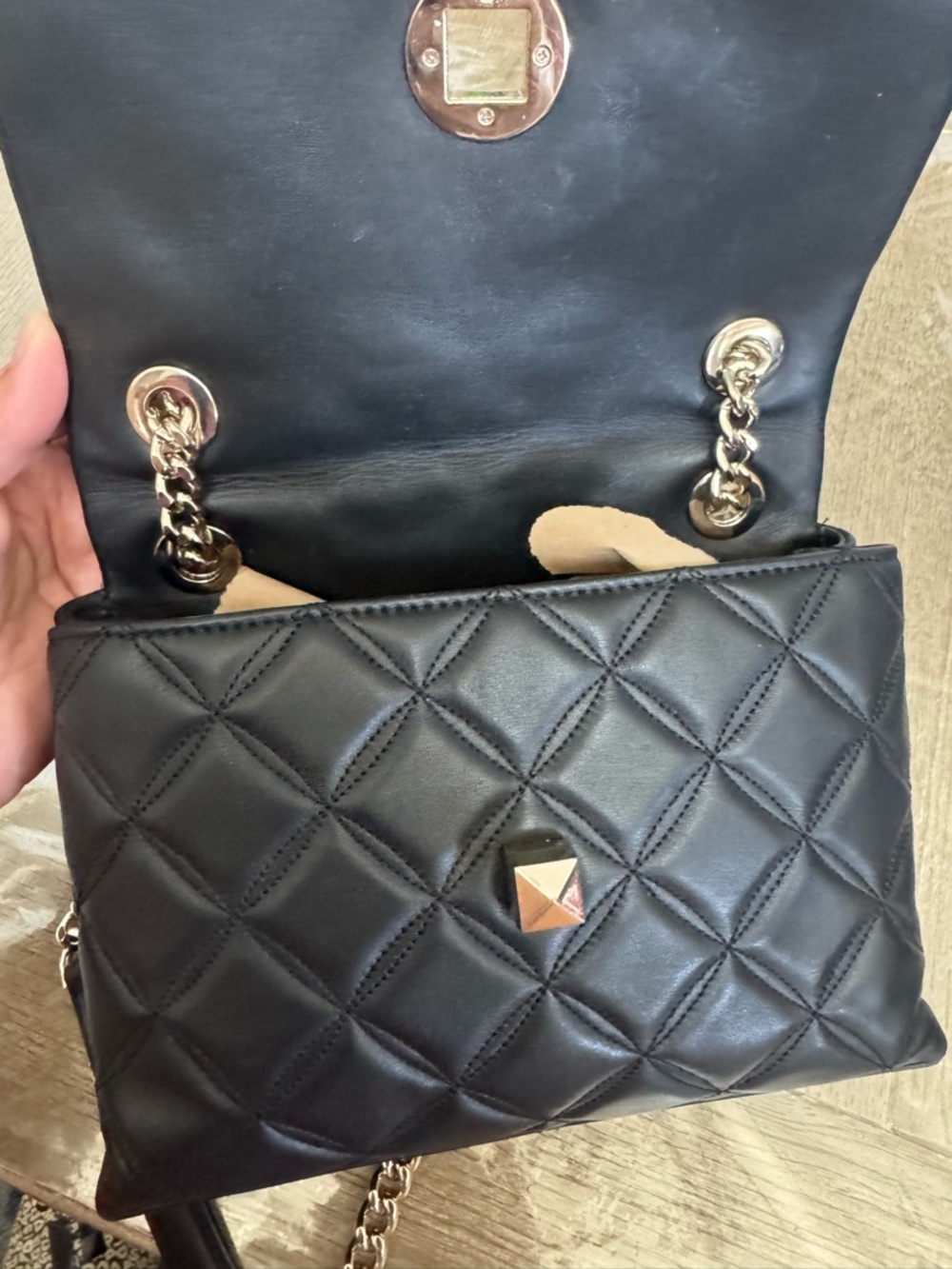 Kate Spade Natalia quilted crossbody bag NWOT - Picture 8 of 17